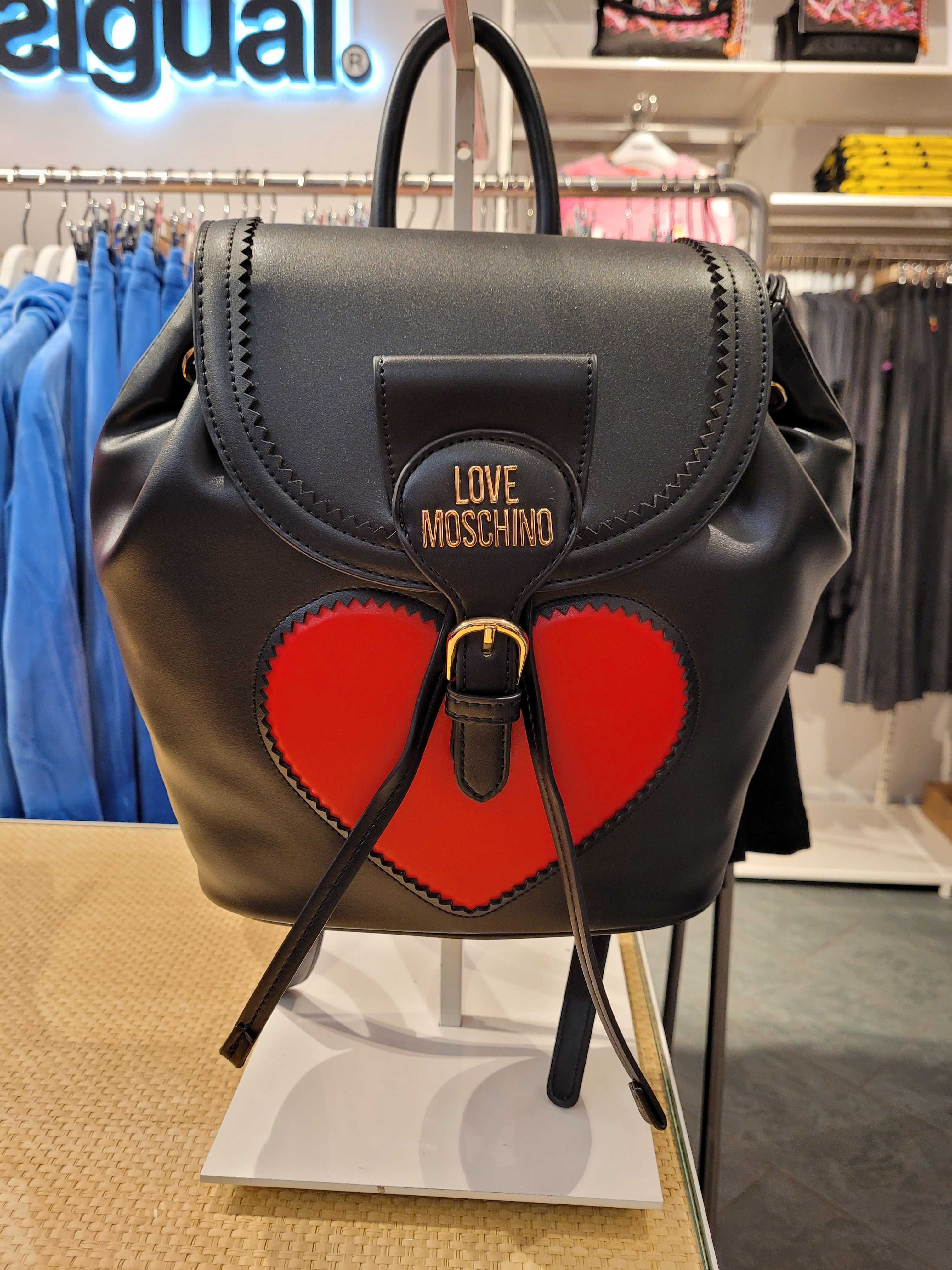 Love Moschino Plecak z sercem