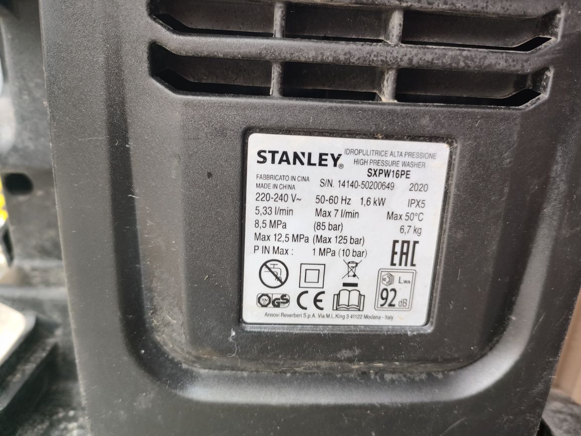 Myjka ciśnieniowa STANLEY ST-SXPW16PE Karcher