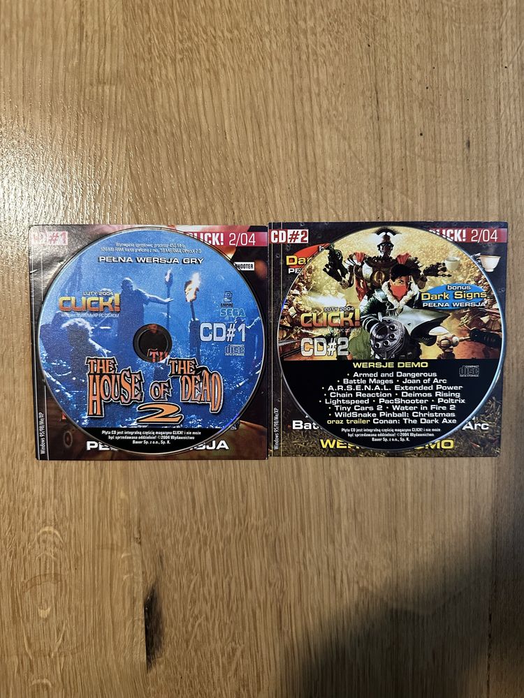 The House of The Dead + Dark Signs gry PC Click! 02/2004