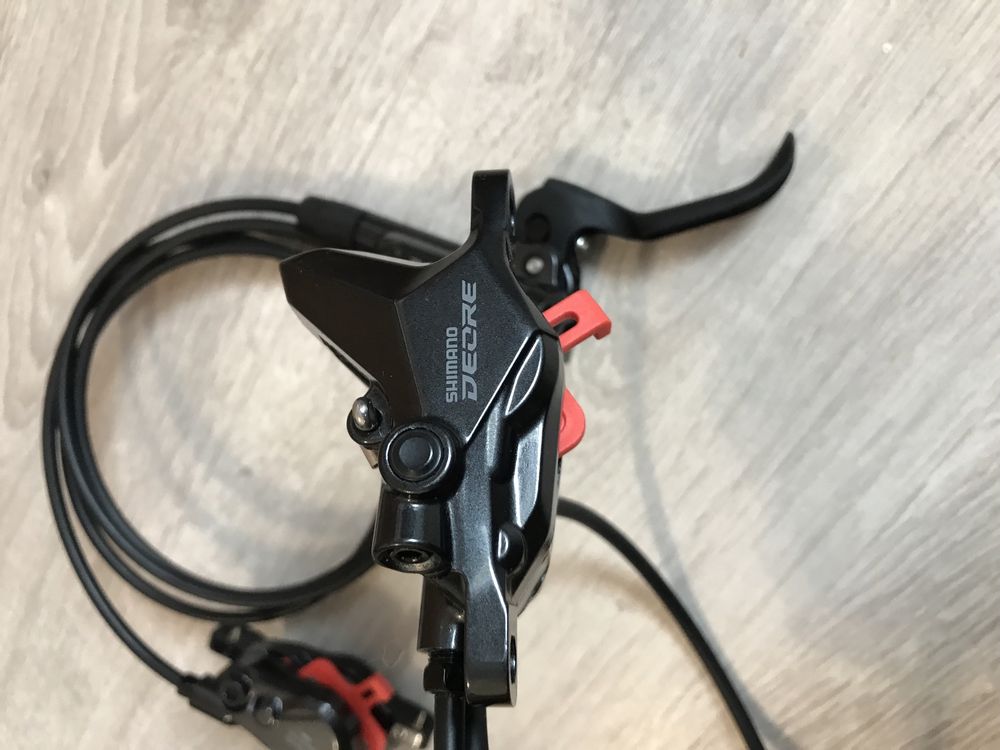 Гальма тормоза Shimano XT M8100, SLX M7100, Deore M6120, М6100, MT200