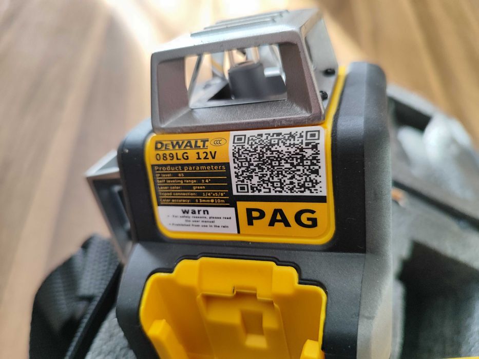 Laser DW089 360 akumulator 12V NOWY zestaw pokrowiec