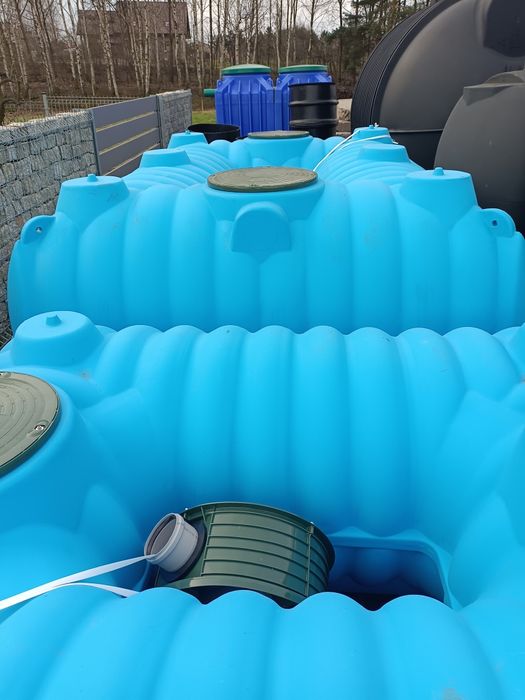 Zbiornik Bolt 7000l na deszczówkę, szambo płaski