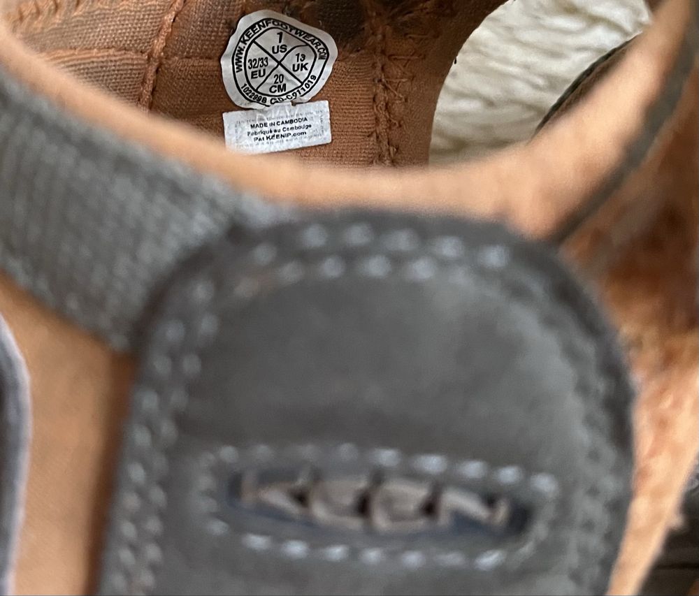 Sandały Keen Seacamp II CNP rozmiar 32-33 wkladka 21 cm.