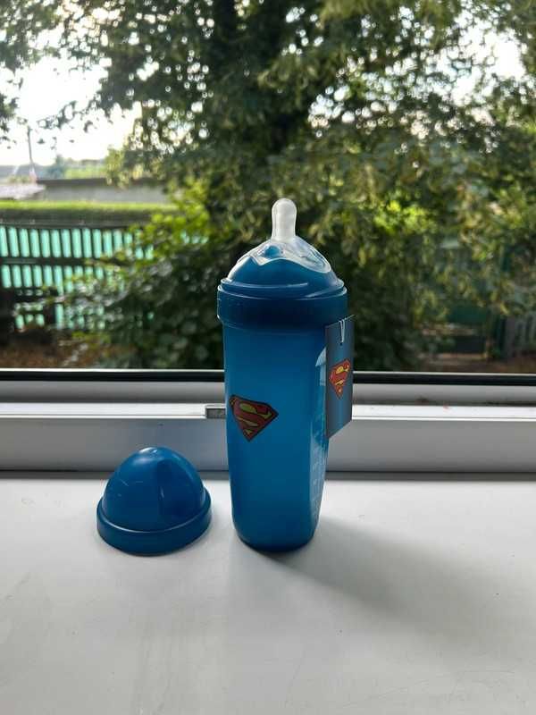 Herobility Antykolkowa Butelka dla niemowląt 340ml Superman