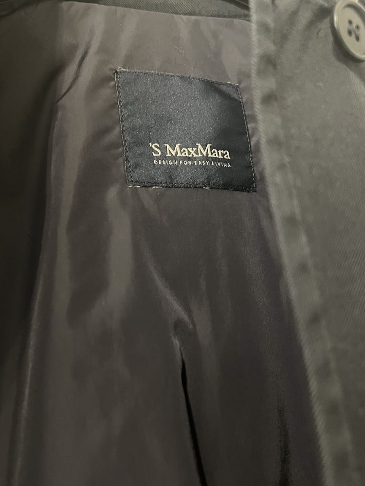 Trencz Max Mara czarny