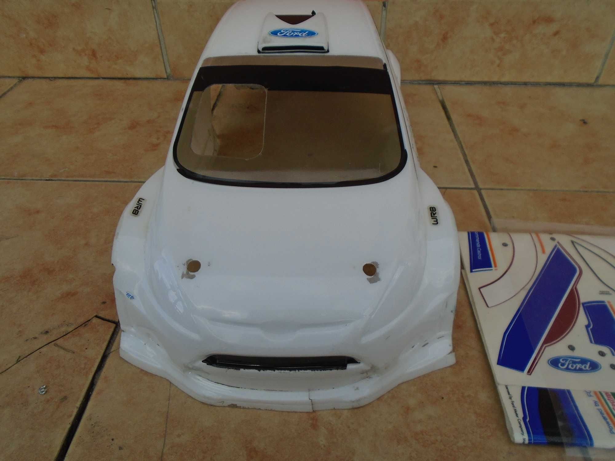 Ford Fiesta WRC HPI WR8 1:8  Nitro Karoseria Model RC 300mm
