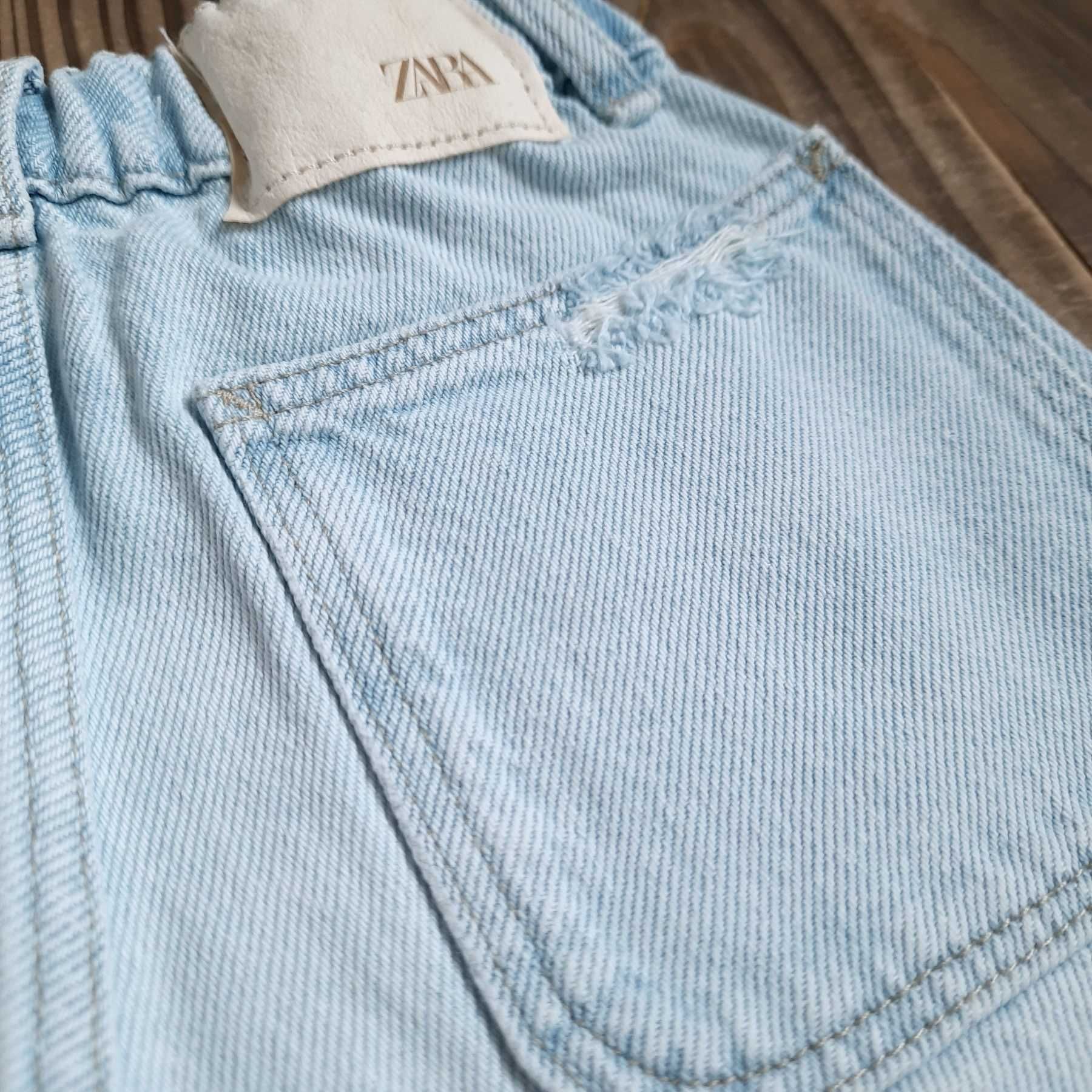 Нові джинсові шорти Zara та футболка H&M 4-6 років шорты 110 116