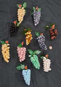 Cachos de uva vidro Murano