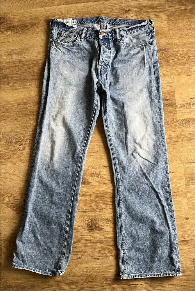 Męskie jeansy spodnie Abercrombie&Fitch