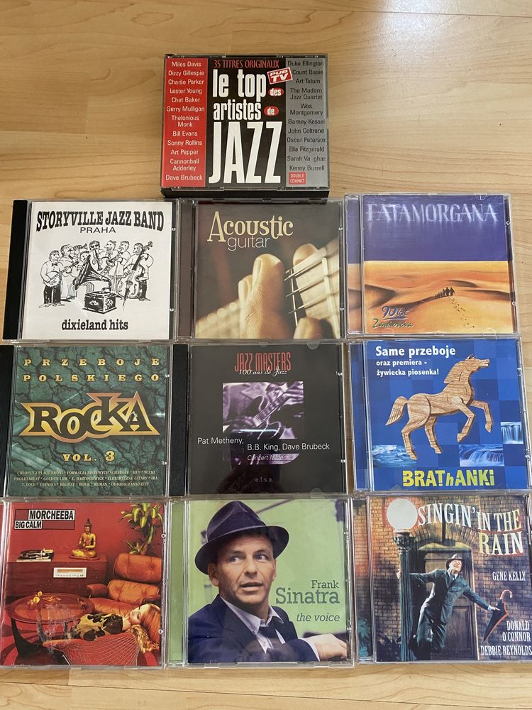 Płyty CD Brathanki, Storyville Jazz Band, polski rock i  inne