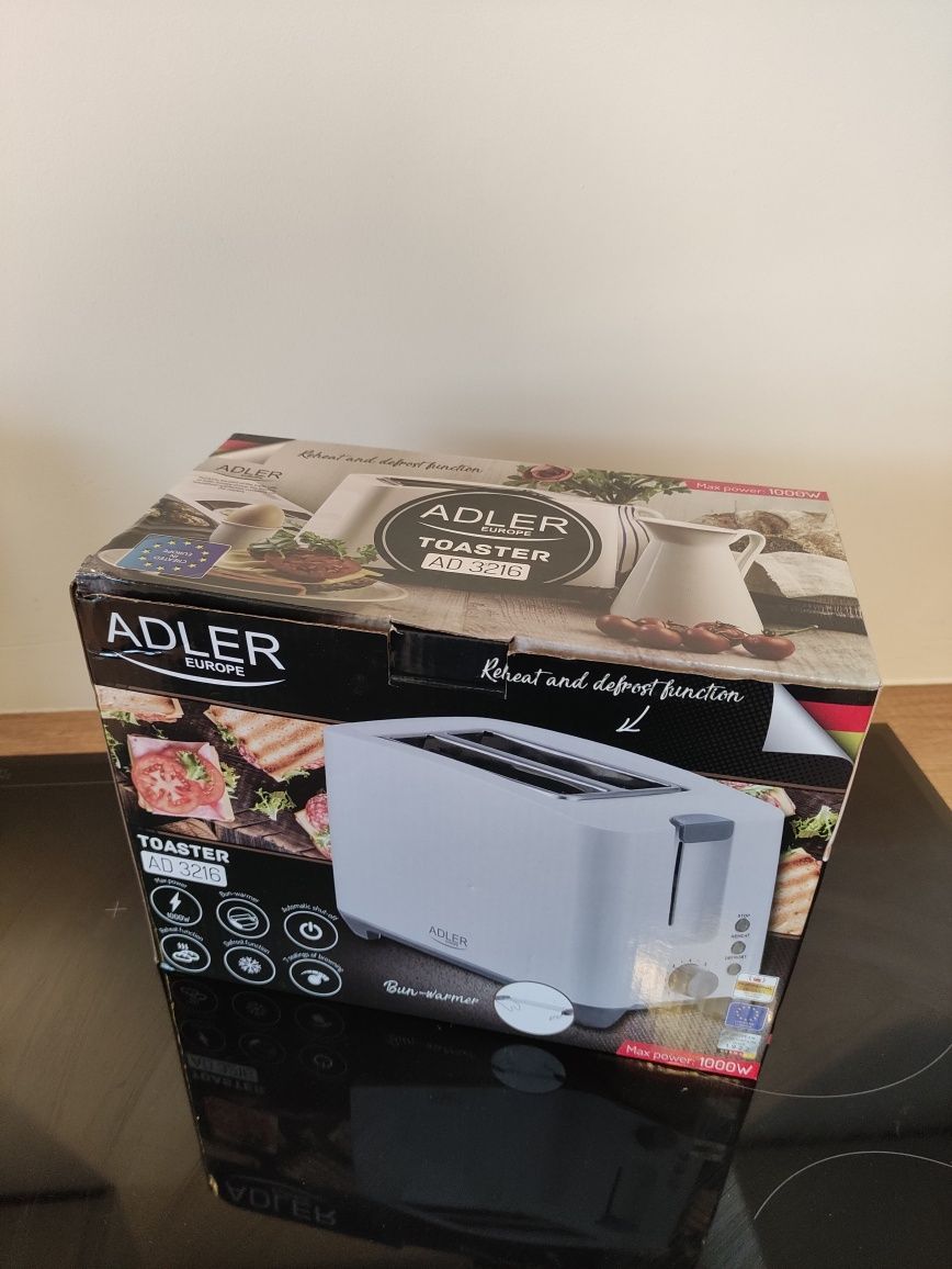 Adler toster AD 3216 moc 1000 - Nowy!