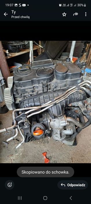 Silnik kompletny passat touran 2.0tdi 170km BMR PLUS WTRYSKI