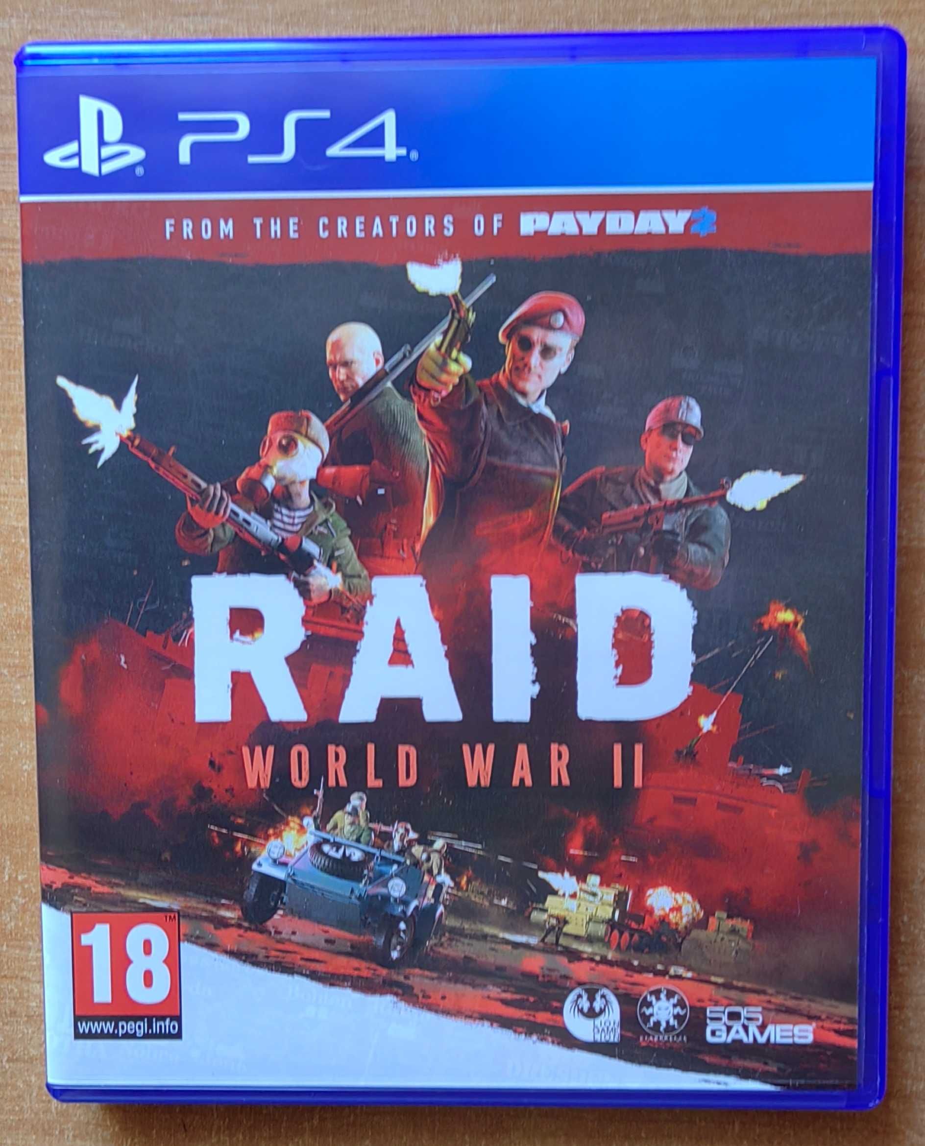 RAID,,world war 2'' na PS4