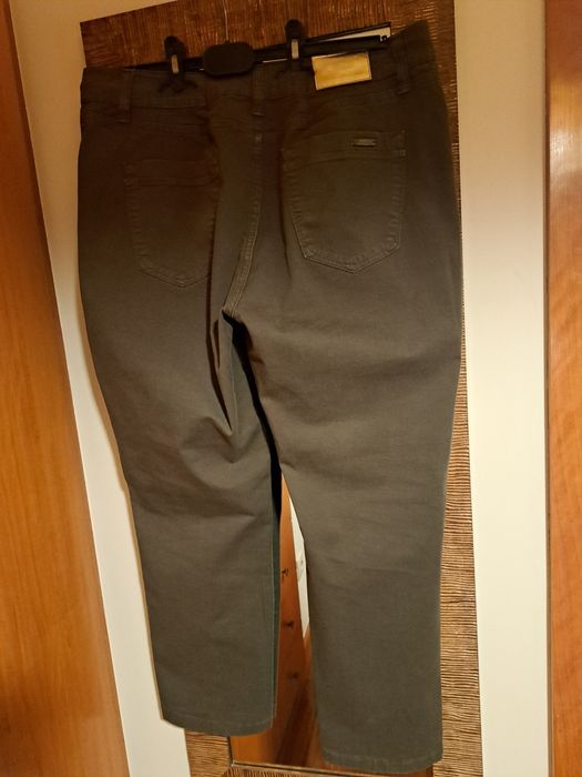 Calça Mulher  T.48 - More Blue Jeans  - Caki - 98% Algodão 2% Elastano