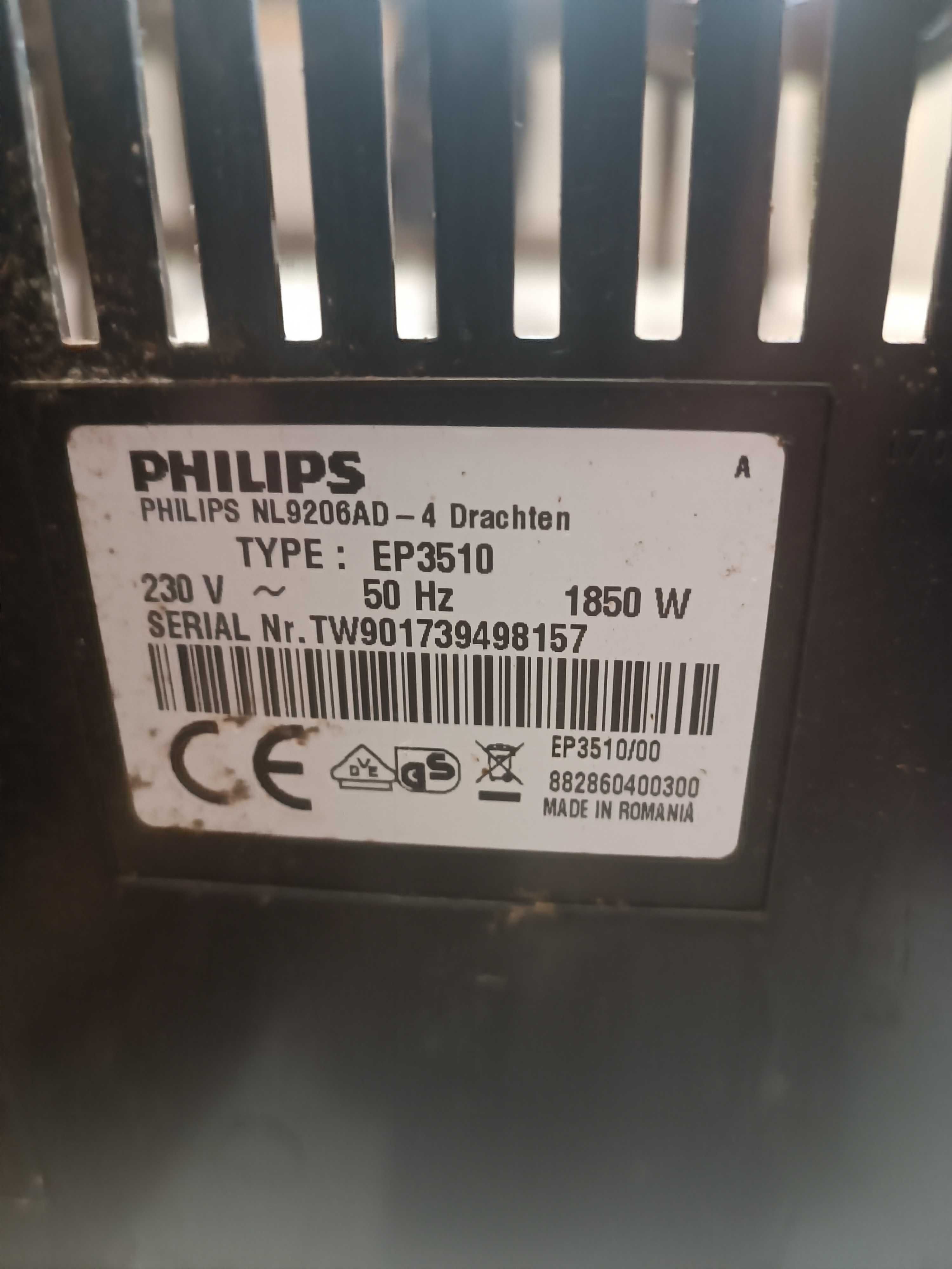 Ekspres do kawy Philips Model EP3510 czarny