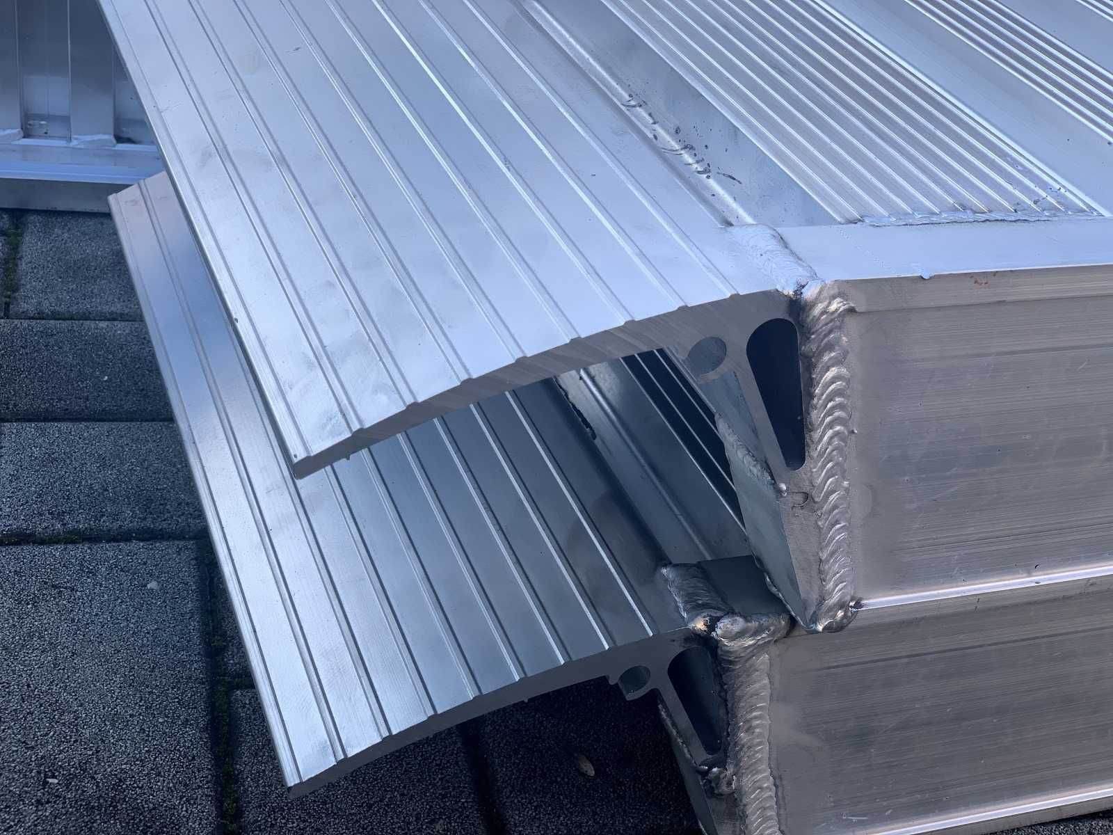 Najazdy aluminiowe dostępne od ręki, modele w opisie - odbiór Żywiec