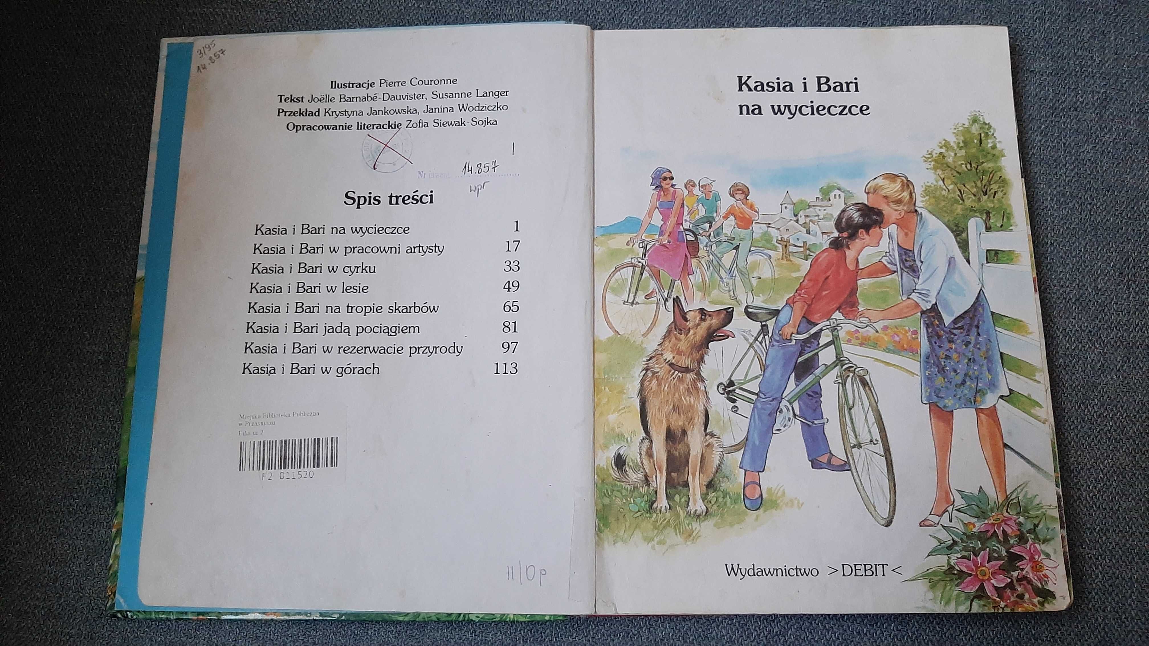Kasia i Bari 8 opowieści Pierre Couronne jak Martusia i Gufi