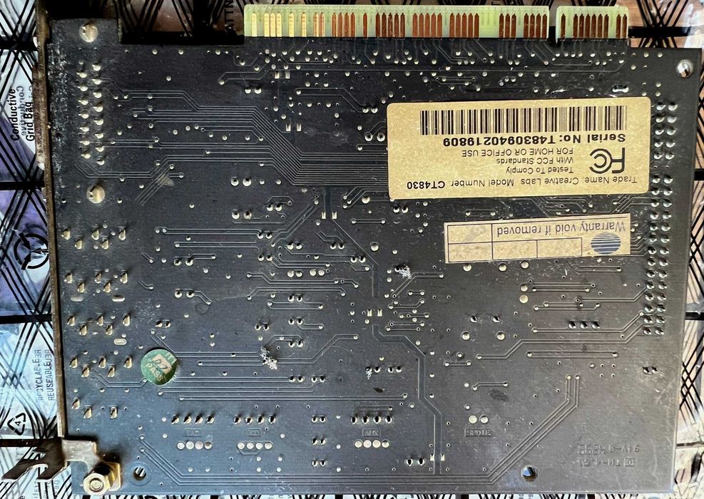 Звукова картка Creative CT4830 SB Live! не Китай