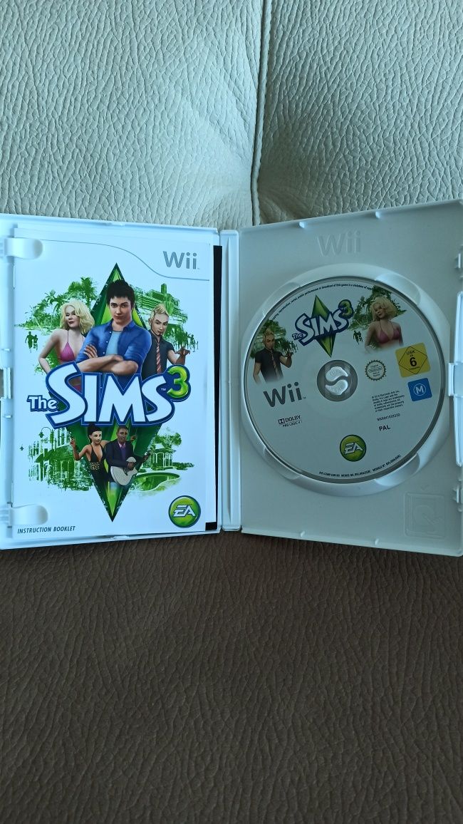 Jogo Nintendo Wii Sims 2 Pets e jogo Sims 3