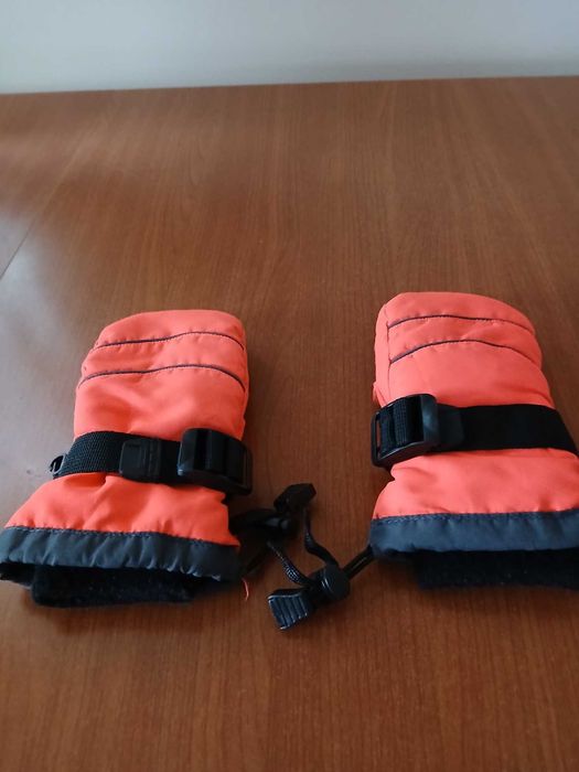 Rękawiczki z jednym palcem na zimę ze ściągaczem 19cm długości