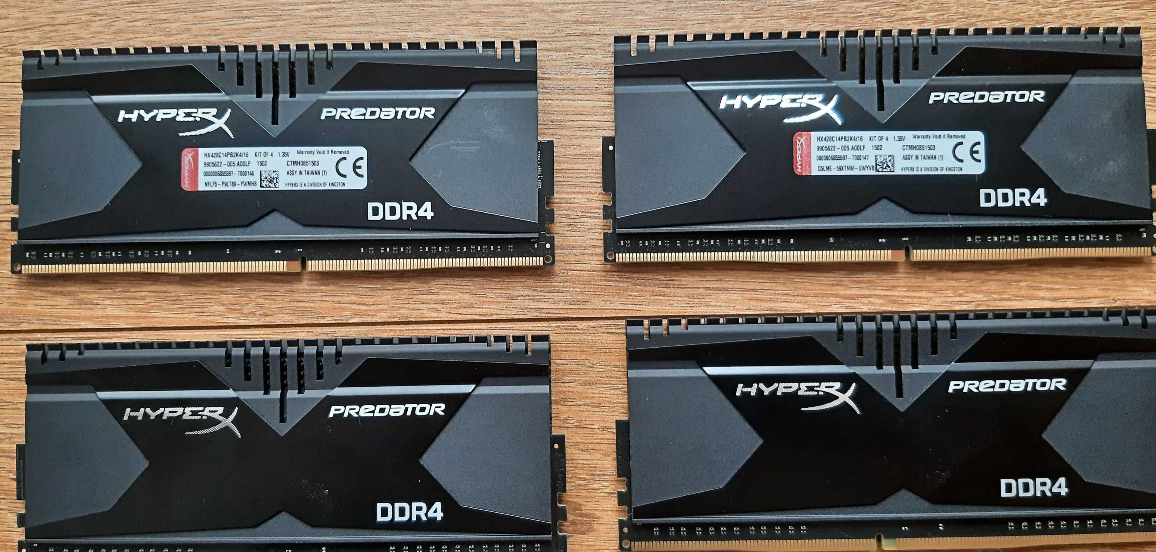 Pamięć DDR4 Kingston HyperX Predator 16GB 2800MHz CL14