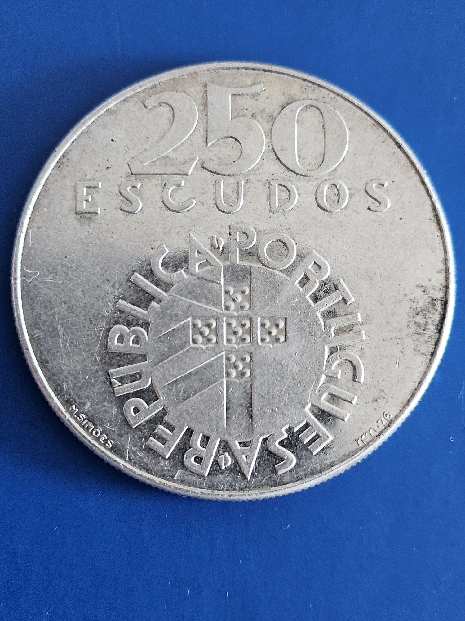 250 escudos 1974 comemoração 25 de Abril