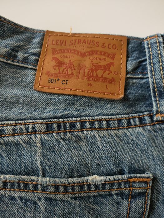 Levi's 501 dżinsy jeansy damskie mom jeans rozm 36 24/32