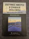 Efektywność inwestycji w odnawialne źródła energii. Magdalena Ligus