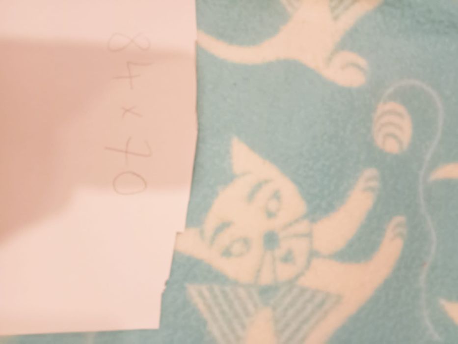 Kocyk dla dziecka PRL dwustronny unikat