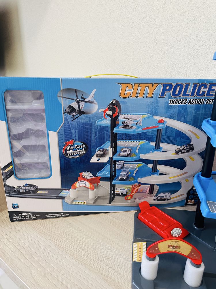 Ігровий набір JINHENG Паркінг  police