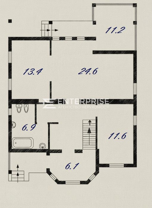 Без%! Продаж ділянки з будинком в с. Лісники