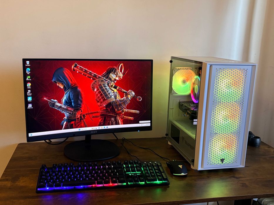 Pc/Gaming Core i7/Ram 32Gb/Nvidia 1660 6 Gb/Monitor Msi 24" Curvo