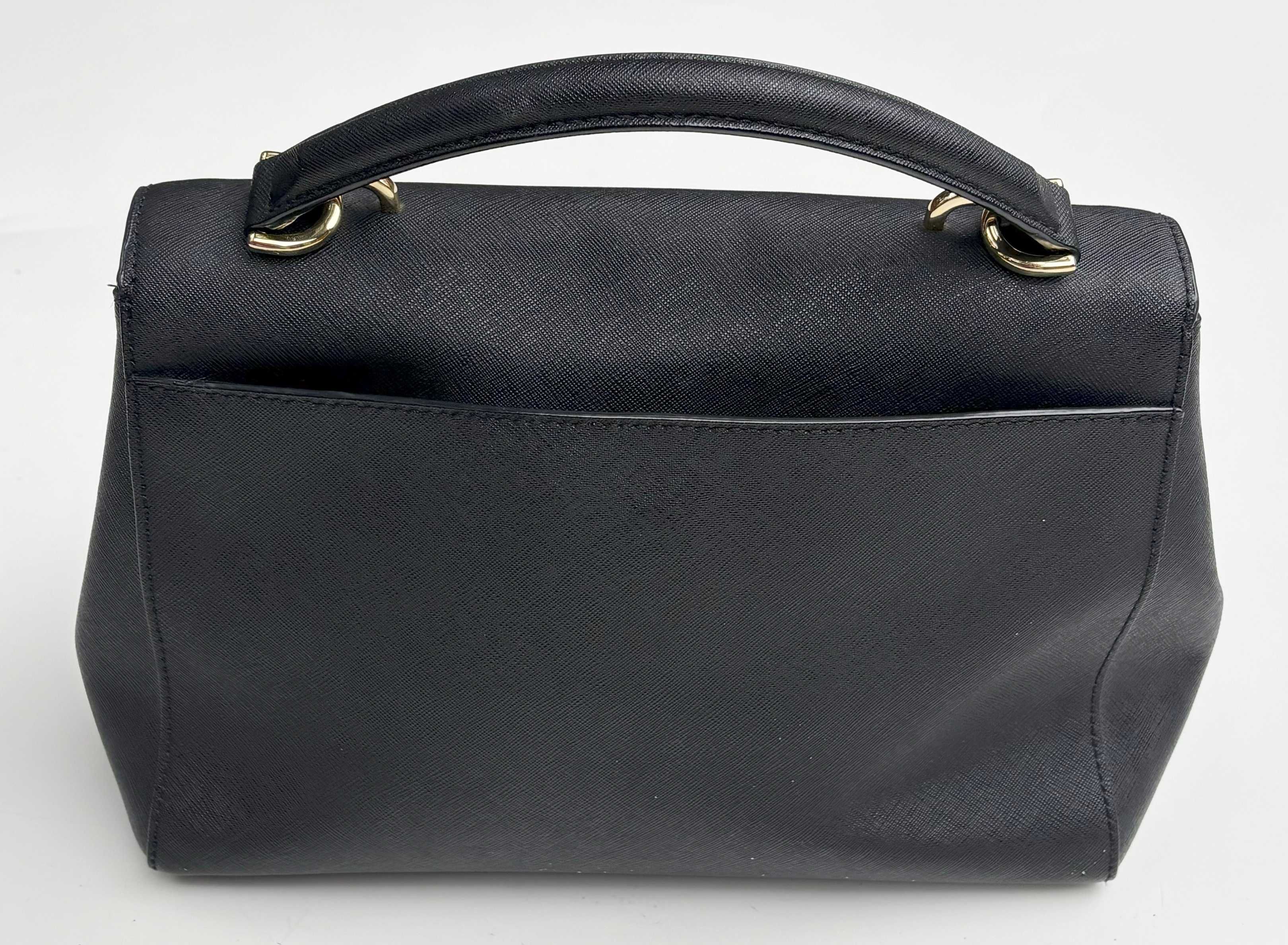 Torebka Czarna Torba MK Michael Kors Kuferek