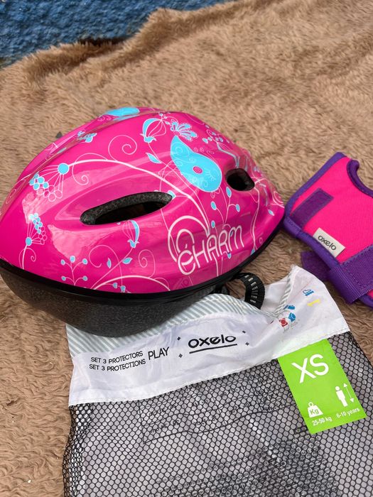 Capacete + proteções NOVO