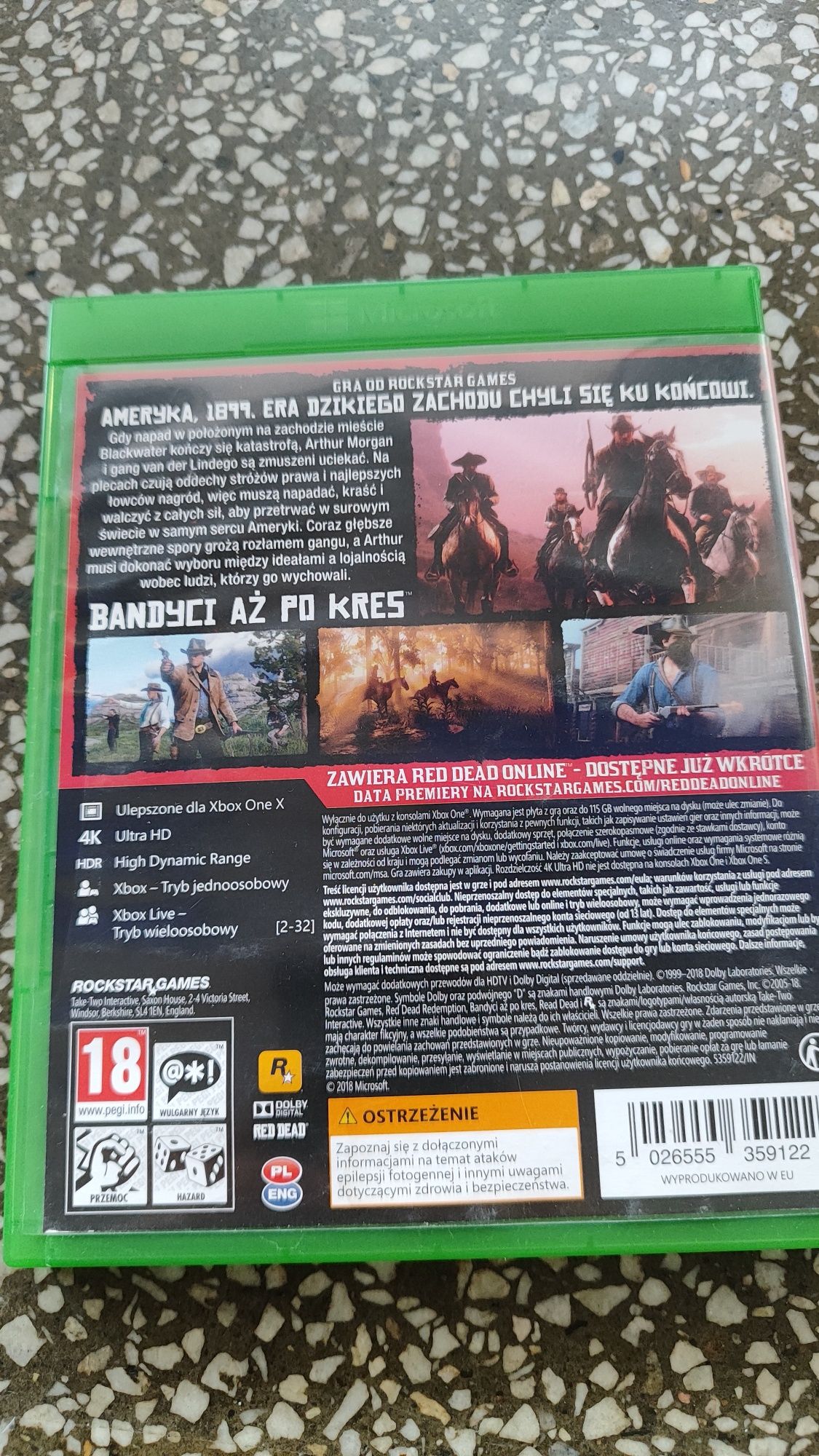 Red Dead Redemption 2 Xbox one PL po polsku