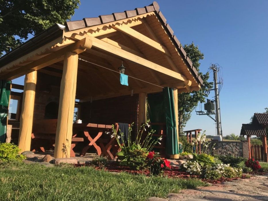 Mazury Mikołajki domek  nad jeziorem, jacuzzi, sauna,11 osób