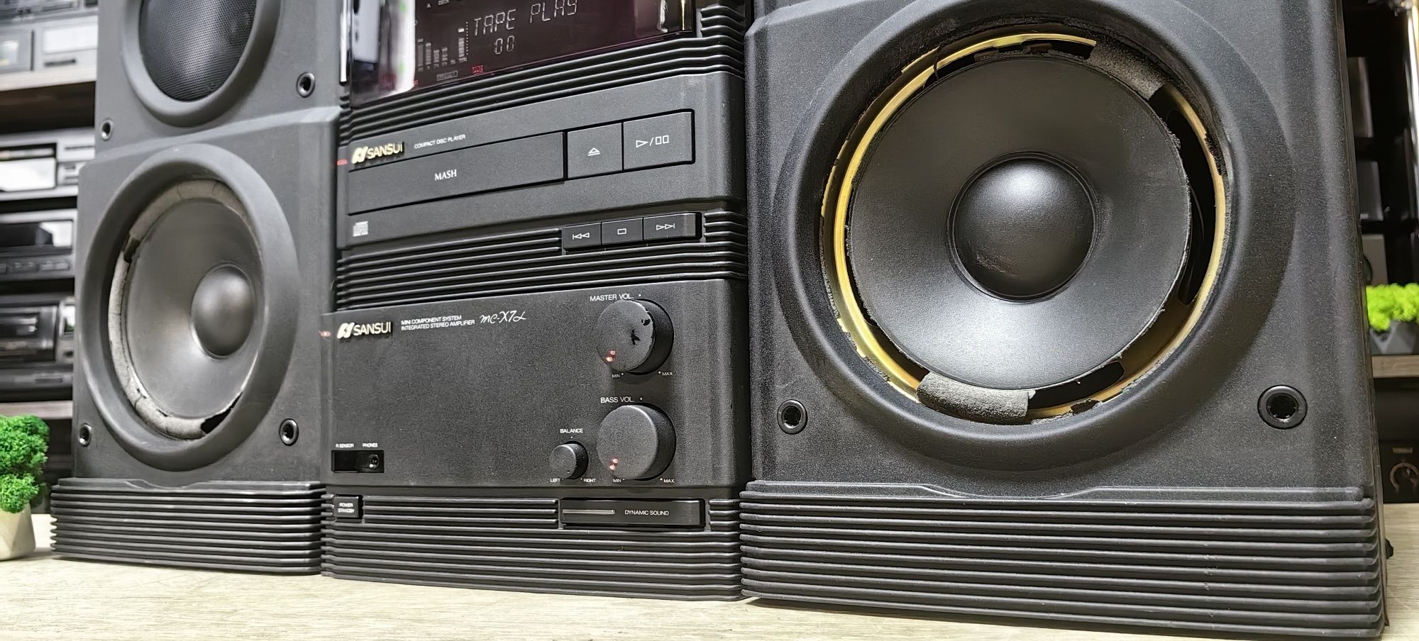 Комплект Sansui A-X7/CD-X7/T-X7L/D-X7/S-X7
