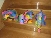 Peluches Antigos - Dinossauros Multicolor