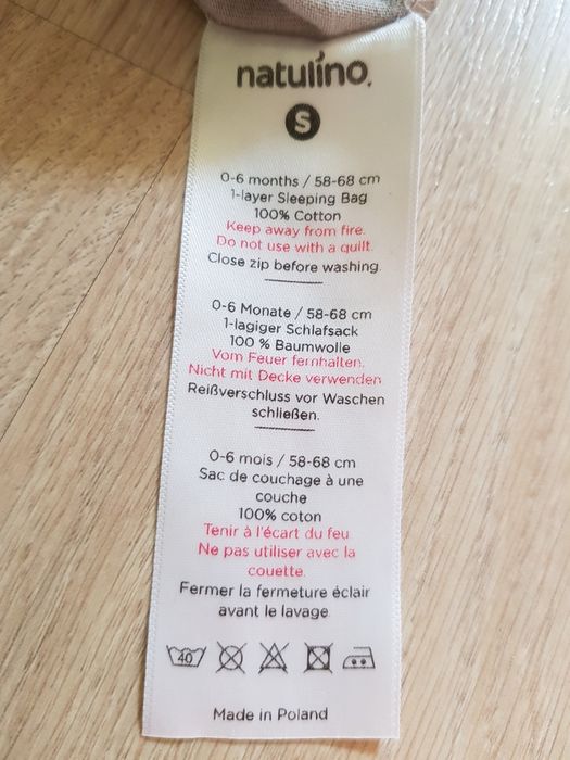 Śpiworek do spania dla niemowląt | NATULINO® SUPERLITE | Animals Gray