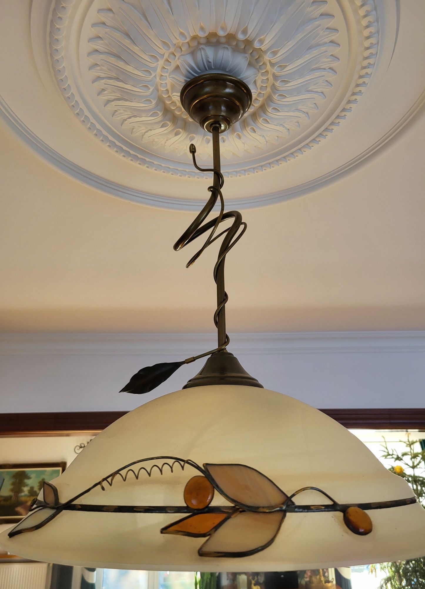 Lampa sufitowa wisząca klasyczna