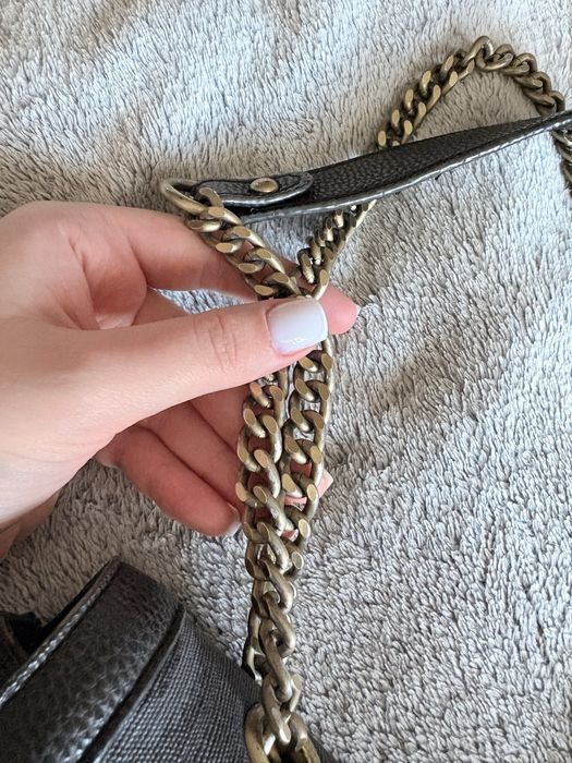 Сумка сіра gucci