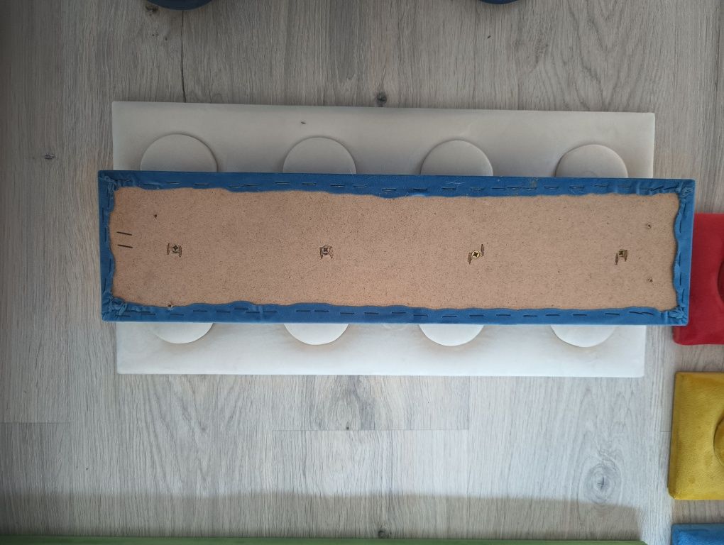 Dekoracja ścienna lego