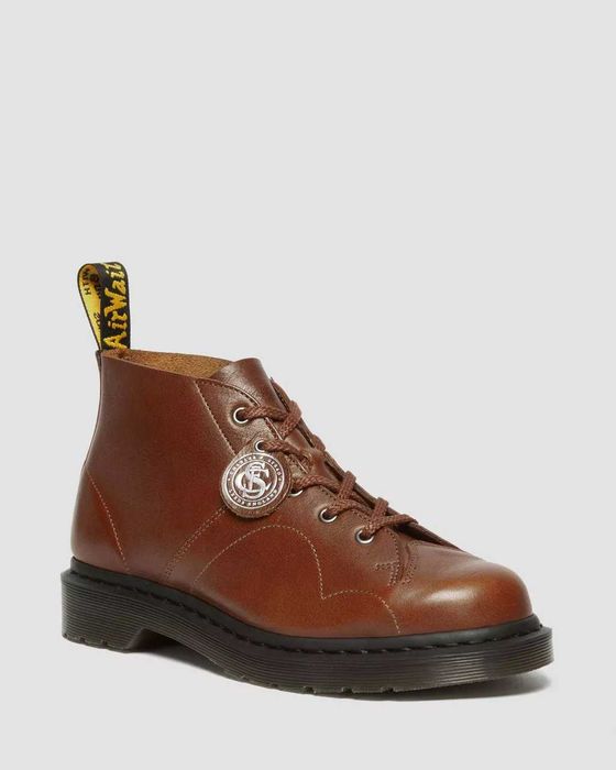Botas Couro Dr. Martens Church Buckingham Monkey (Homem - 42)