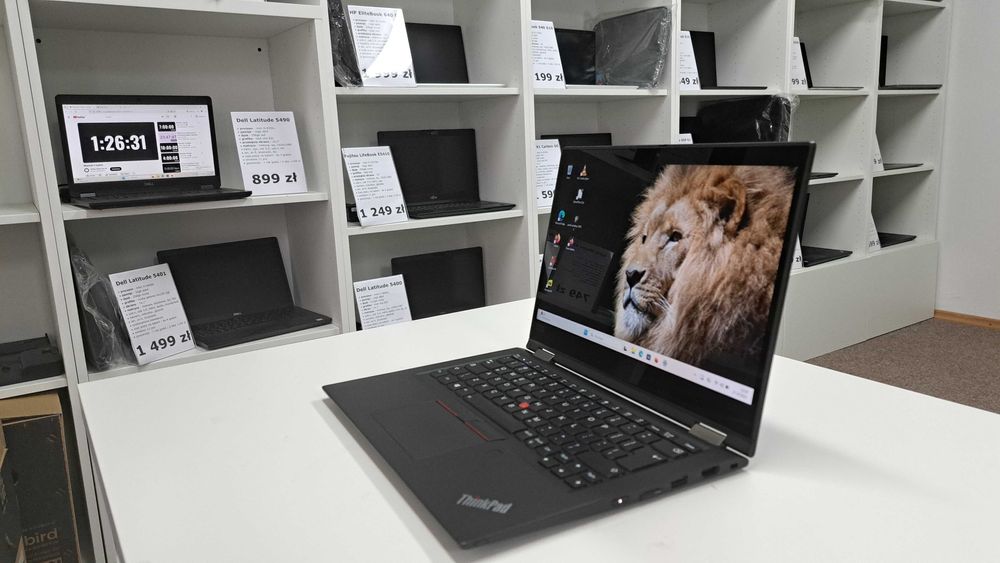 Uniwersalny Lenovo ThinkPad X390 Yoga i5-8gen 8GB HDMI SSD Klasa A