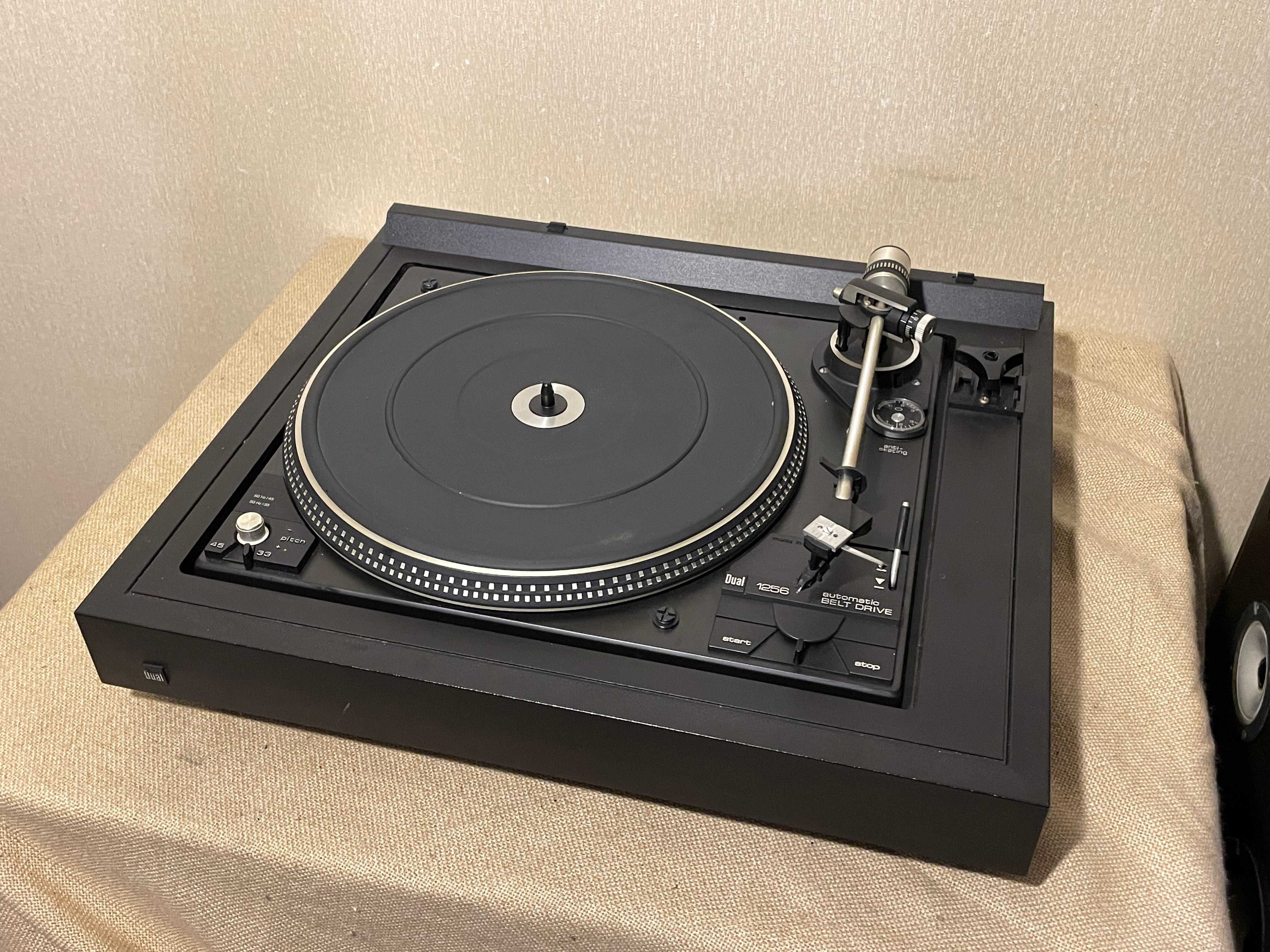 Автоматический HI-FI проигрыватель винила DUAL CS-1256 (BELT DRIVE)