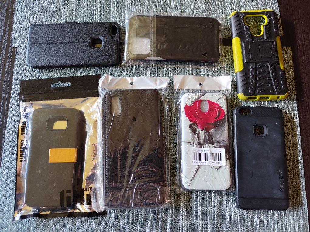 Etui do telefonu 7 szt. 5 nowych
