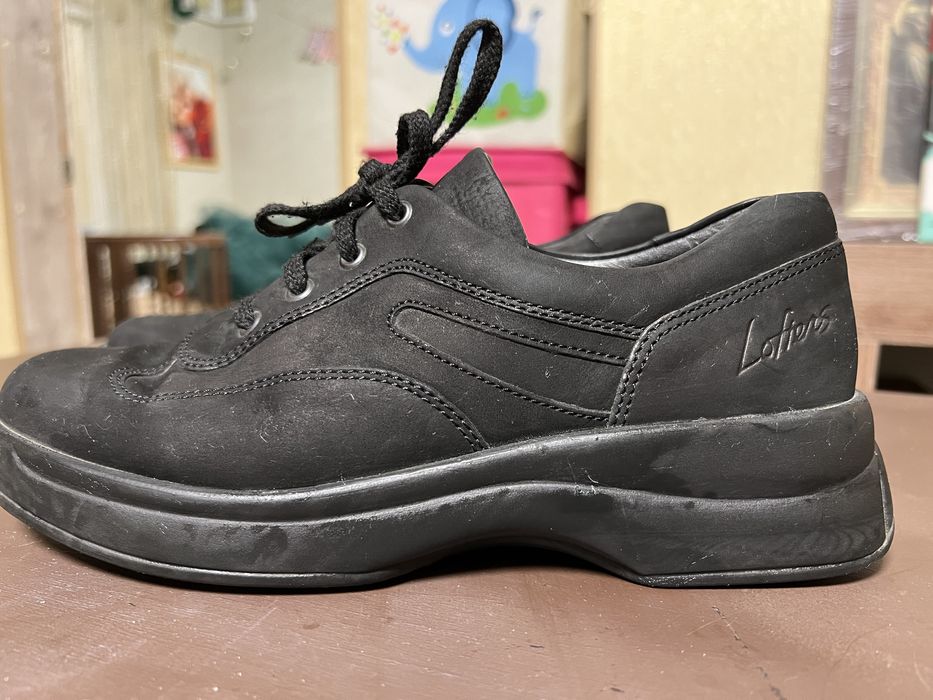 Кросівки-туфлі чорного кольору