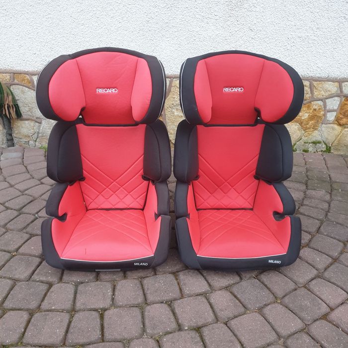 Recaro Milano Seatfix Red fotelik samochodowy Isofix 15-36 kg