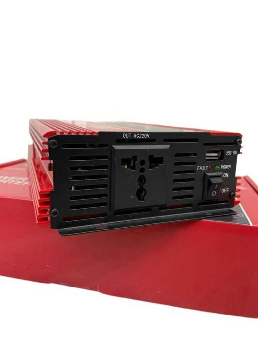 Преобразователь напряжения 12V/220v 1000/2000W Инвертор для котлов