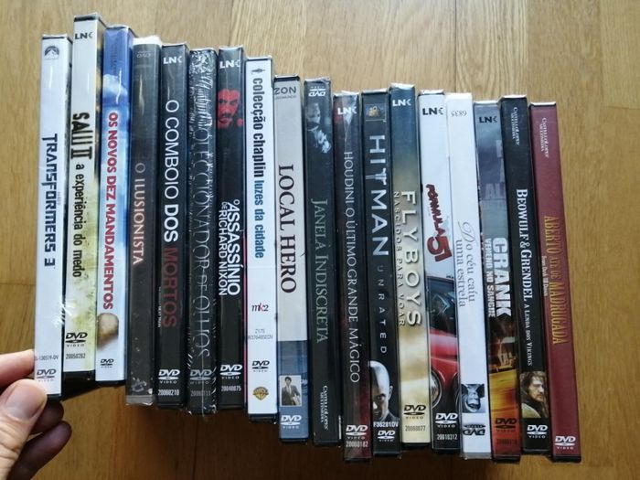 16 DVDs - Filmes conceituados - Novos - Embalados!